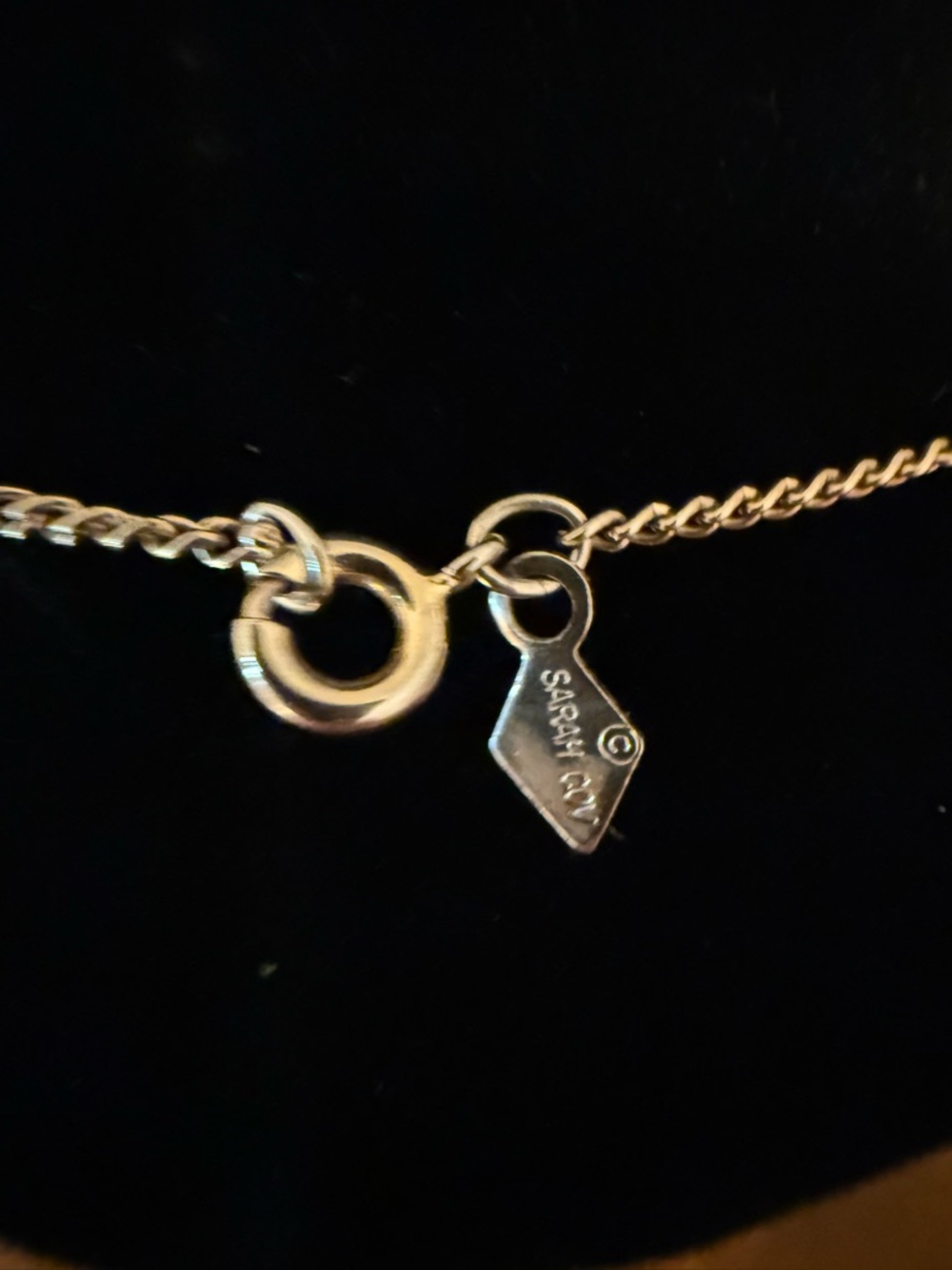 Gorgeous Chanel blue and gold Butterfly Pendant upcycled into necklace - Picture 7 of 7